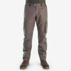PANTALON CHASSE IMPERMÉABLE CHAUD 500 VERT -Plein Air Boutique pantalon chasse impermeable chaud 500 vert 2