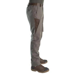 PANTALON CHASSE IMPERMÉABLE CHAUD 500 VERT -Plein Air Boutique pantalon chasse impermeable chaud 500 vert 3