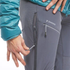 Simond Pantalon D'alpinisme Femme - ALPINISM LIGHT EVO GRIS CLAIR -Plein Air Boutique pantalon dalpinisme femme alpinism light evo gris clair 2
