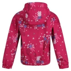 Regatta Peppa Muddy Puddle Veste De Marche à Capuche Pour Enfant - Rose -Plein Air Boutique peppa muddy puddle veste de marche a capuche pour enfant rose 3