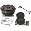 Petromax Dutch Oven FT6-6QT (avec Pieds) Ensemble - Poêle + Sac De Rangement + -Plein Air Boutique petromax dutch oven ft6 6qt avec pieds ensemble poele sac de rangement