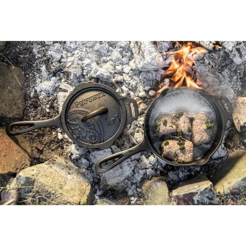 Petromax KR1 Poêle En Fonte Avec Couvercle (1 Litre) 5 Petromax KR1 Poêle En Fonte Avec Couvercle (1 Litre) – Image 3