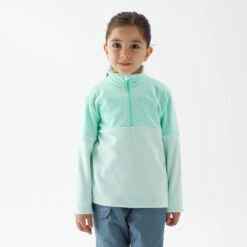 Quechua Polaire De Randonnée MH120 Turquoise - Enfant 2-6 Ans -Plein Air Boutique polaire de randonnee mh120 turquoise enfant 2 6 ans 1
