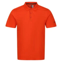 Regatta Polo Manches Courtes SINTON Homme (Rouge Orangé)