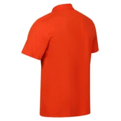 Regatta Polo Manches Courtes SINTON Homme (Rouge Orangé) -Plein Air Boutique polo manches courtes sinton homme rouge orange 3