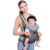 Porte-bébé Ergonomique Deryan - Porte-bébé Ventral 2-en-1 Anthracite -Plein Air Boutique porte bebe ergonomique deryan porte bebe ventral 2 en 1 anthracite