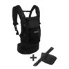 Porte-bébé PhysioCarrier 0m+ Noir Poche Anthracite -Plein Air Boutique porte bebe physiocarrier 0m noir poche anthracite