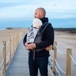 PORTE-BÉBÉ PHYSIOLOGIQUE EN COTON BIO - CLIPTSY - BAMBIN De 10 Kg à 3 Ans -Plein Air Boutique porte bebe physiologique en coton bio cliptsy bambin de 10 kg a 3 ans 2