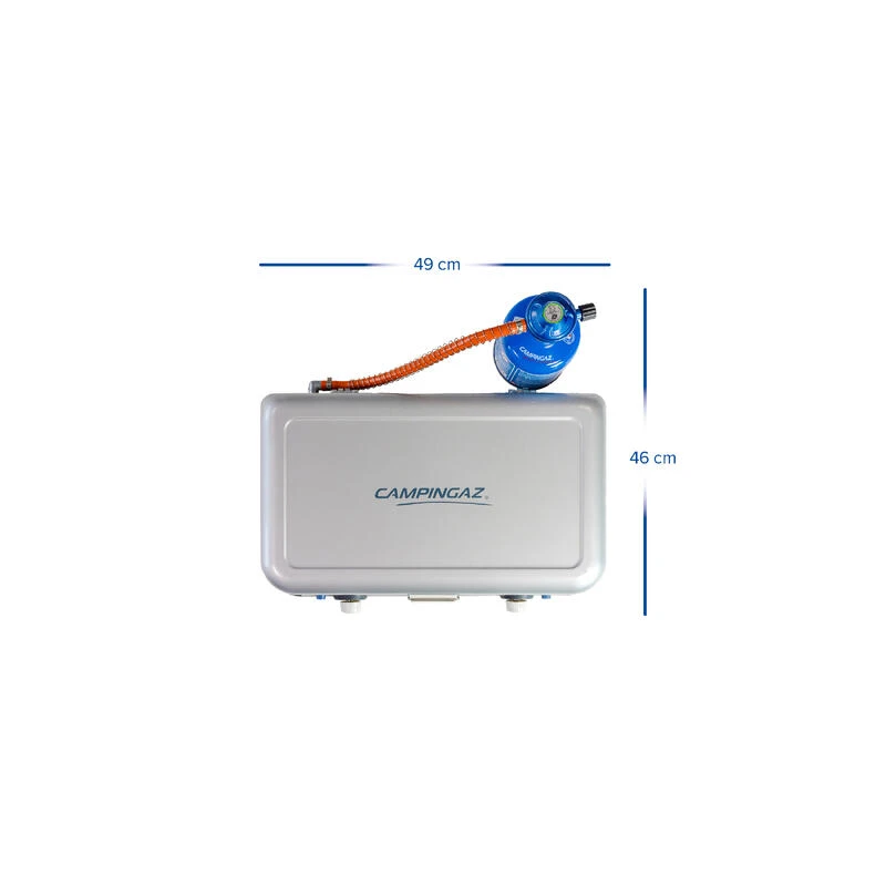 Campingaz Réchaud De Camping à Gaz 2 Feux Camp & Grill - Plancha, Grill Et Wok 10 Campingaz Réchaud De Camping à Gaz 2 Feux Camp & Grill - Plancha, Grill Et Wok – Image 8