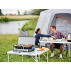 Campingaz Réchaud De Camping à Gaz 2 Feux Camp & Grill - Plancha, Grill Et Wok 20 Campingaz Réchaud De Camping à Gaz 2 Feux Camp & Grill - Plancha, Grill Et Wok -Plein Air Boutique rechaud de camping a gaz 2 feux camp and grill plancha grill et wok 8