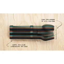 SET COMPLET DE 5 JEUX DE 3 COUVERTS MAGNÉTIQUES CAMPING EN ALUMINUM DUR - ÉTUI -Plein Air Boutique set complet de 5 jeux de 3 couverts magnetiques camping en aluminum dur etui 5