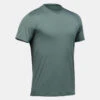 Quechua T-shirt De Randonnée Manches Courtes En Synthétique Homme - MH100 -Plein Air Boutique t shirt de randonnee manches courtes en synthetique homme mh100