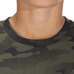 T-shirt Manches Courtes Chasse Coton Junior - 100 Camouflage Halftone Vert -Plein Air Boutique t shirt manches courtes chasse coton junior 100 camouflage halftone vert 4