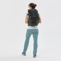 Quechua T-shirt Manches Courtes De Randonnée Montagne - MH900 - Femme -Plein Air Boutique t shirt manches courtes de randonnee montagne mh900 femme 2