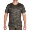 T-shirt Manches Courtes Respirant Chasse 100 Camouflage Kaki 1 T-shirt Manches Courtes Respirant Chasse 100 Camouflage Kaki -Plein Air Boutique t shirt manches courtes respirant chasse 100 camouflage kaki