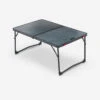 Quechua TABLE BASSE PLIANTE DE CAMPING - MH100 - GRISE 1 Quechua TABLE BASSE PLIANTE DE CAMPING - MH100 - GRISE -Plein Air Boutique table basse pliante de camping mh100 grise