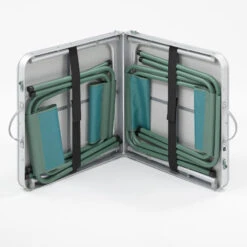 Quechua TABLE DE CAMPING PLIANTE - 4 TABOURETS - 4 À 6 PERSONNES 15 Quechua TABLE DE CAMPING PLIANTE - 4 TABOURETS - 4 À 6 PERSONNES -Plein Air Boutique table de camping pliante 4 tabourets 4 a 6 personnes 3