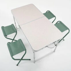 Quechua TABLE DE CAMPING PLIANTE - 4 TABOURETS - 4 À 6 PERSONNES 16 Quechua TABLE DE CAMPING PLIANTE - 4 TABOURETS - 4 À 6 PERSONNES -Plein Air Boutique table de camping pliante 4 tabourets 4 a 6 personnes 4