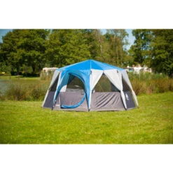 Tente Coleman Octagon 8 (Bleue) -Plein Air Boutique tente coleman octagon 8 bleue 4