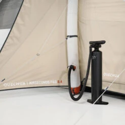 Quechua Tente Gonflable De Camping - Air Seconds 8.4 F&B - 8 Places - 4 Chambres -Plein Air Boutique tente gonflable de camping air seconds 84 f and b 8 places 4 chambres 7