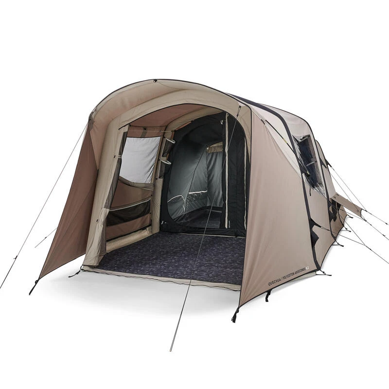 Quechua Tente Gonflable De Camping - AirSeconds 4.2 Polycoton - 4 Personnes - 2 Chambres 3 Quechua Tente Gonflable De Camping - AirSeconds 4.2 Polycoton - 4 Personnes - 2 Chambres