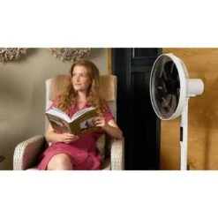 Trépied De Ventilateur Sur Pied Luvego Avec Télécommande - Minuterie - 40CM -Plein Air Boutique trepied de ventilateur sur pied luvego avec telecommande minuterie 40cm 3