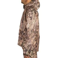 Veste Chasse Imperméable 100 Camouflage Marais -Plein Air Boutique veste chasse impermeable 100 camouflage marais 2