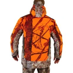 VESTE CHASSE POSTE IMPERMÉABLE CHAUDE 3 EN 1 CAMO FLUO 900 17 VESTE CHASSE POSTE IMPERMÉABLE CHAUDE 3 EN 1 CAMO FLUO 900 -Plein Air Boutique veste chasse poste impermeable chaude 3 en 1 camo fluo 900 5