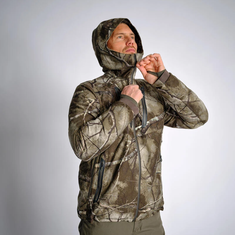 Veste Chasse Silencieuse Imperméable Chaude Camouflage Treemetic 900 5 Veste Chasse Silencieuse Imperméable Chaude Camouflage Treemetic 900 – Image 3