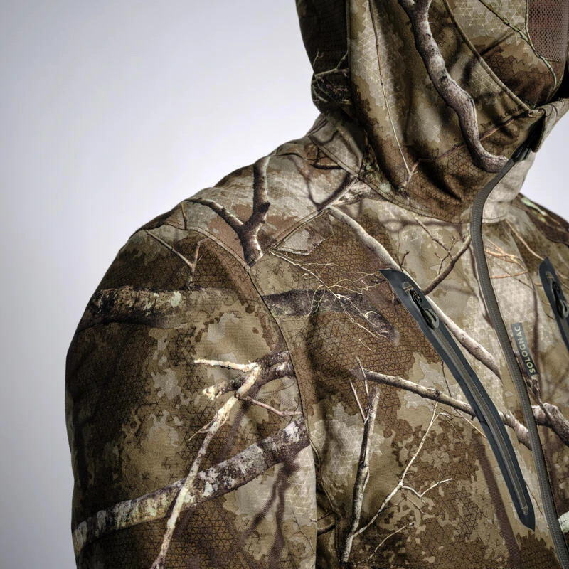 Veste Chasse Silencieuse Imperméable Chaude Camouflage Treemetic 900 6 Veste Chasse Silencieuse Imperméable Chaude Camouflage Treemetic 900 – Image 4