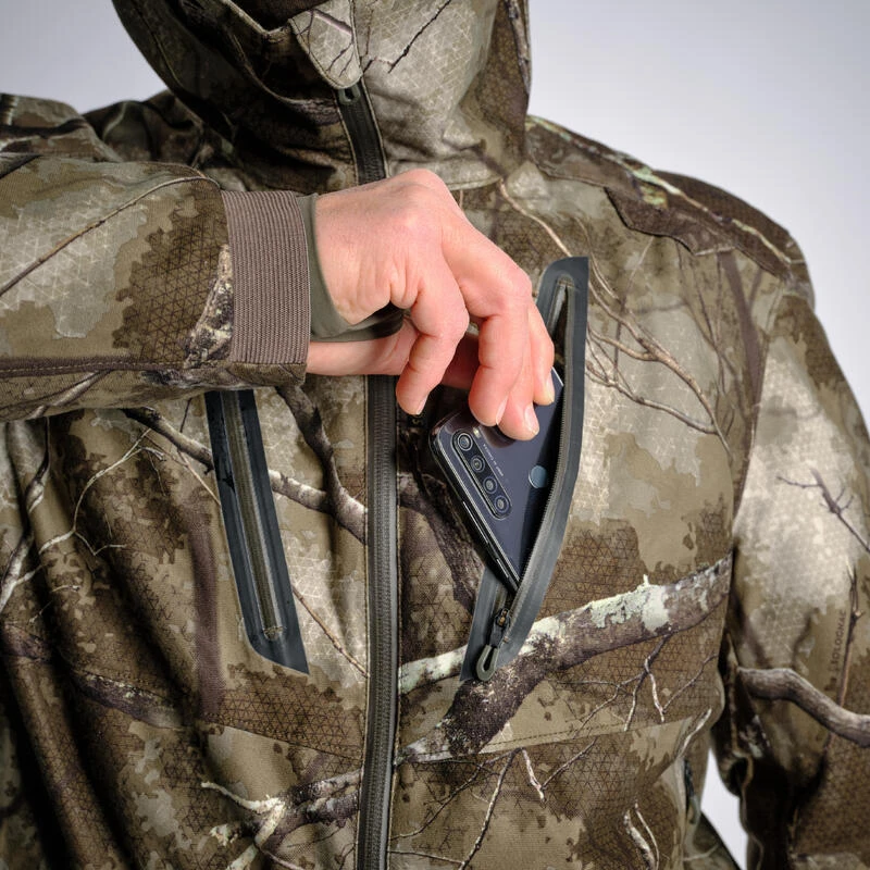 Veste Chasse Silencieuse Imperméable Chaude Camouflage Treemetic 900 9 Veste Chasse Silencieuse Imperméable Chaude Camouflage Treemetic 900 – Image 7