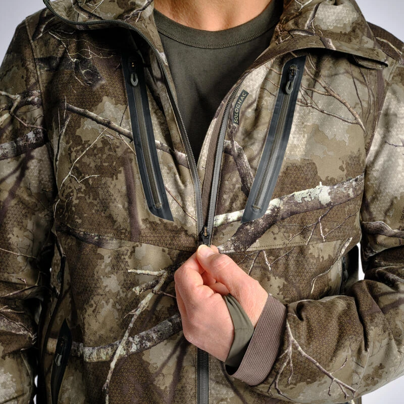 Veste Chasse Silencieuse Imperméable Chaude Camouflage Treemetic 900 11 Veste Chasse Silencieuse Imperméable Chaude Camouflage Treemetic 900 – Image 9