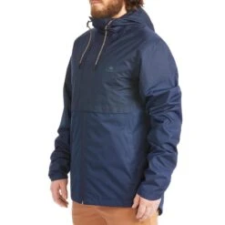Quechua Veste Imperméable De Randonnée - NH500 Flap - Homme -Plein Air Boutique veste impermeable de randonnee nh500 flap homme 4