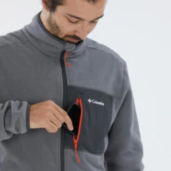 Veste Polaire Columbia Grise De Randonnée Montagne - Homme -Plein Air Boutique veste polaire columbia grise de randonnee montagne homme 3