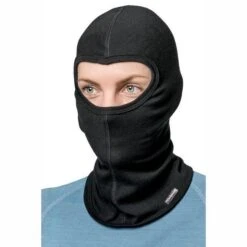 Woolpower Balaclava LITE Merino - Noir -Plein Air Boutique woolpower balaclava lite merino noir 3
