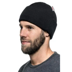 Woolpower Beanie Classic - Noir -Plein Air Boutique woolpower beanie classic noir 3