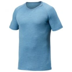 Woolpower Tee De Base Couche Merino LITE - Bleu Nordique -Plein Air Boutique woolpower tee de base couche merino lite bleu nordique 2